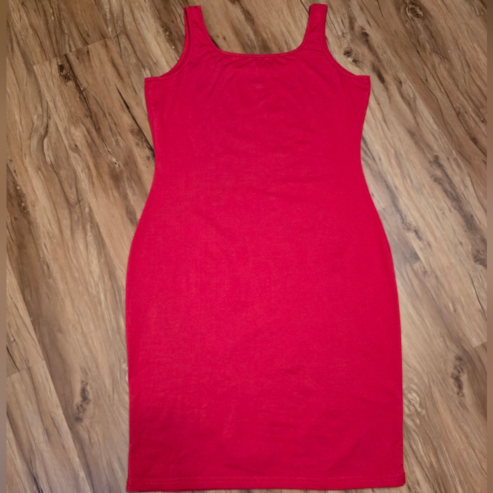 Red Midi Dress